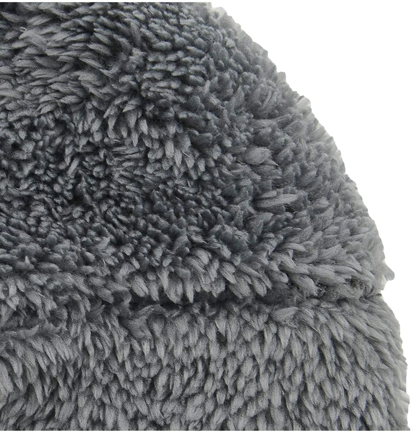 Baby Fleece Hat & Mittens Set – Sherpa-Lined Earflap Beanie (Black & Grey)